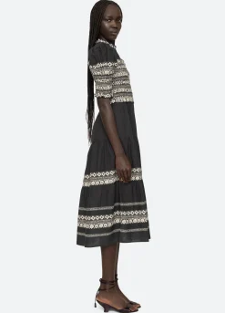 Sea New York Amina Dress Black Flash Sale
