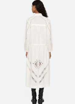 Sea New York Anisley L/S Dress Cream Cheap