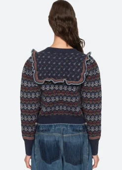 Sea New York Anna Cardigan Multi Best Sale