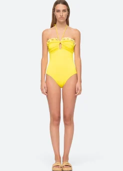 Sea New York Arabella One Piece Yellow Store