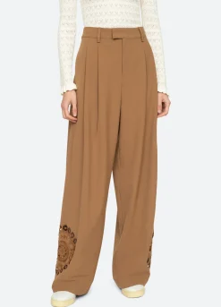 Sea New York Arabella Pants Camel Discount