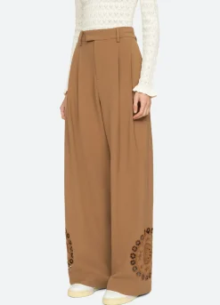 Sea New York Arabella Pants Camel Discount