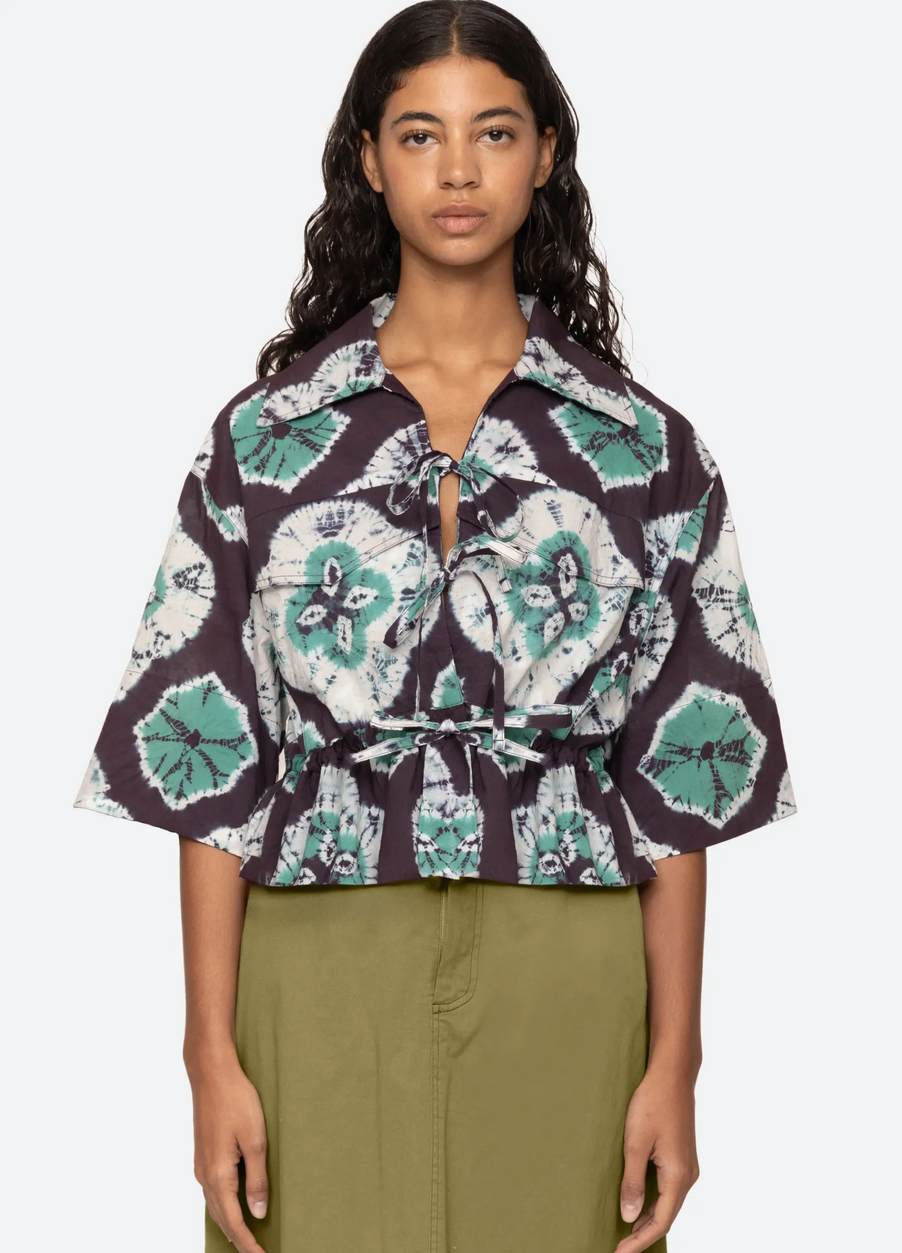 Sea New York Aveline Top Teal Best