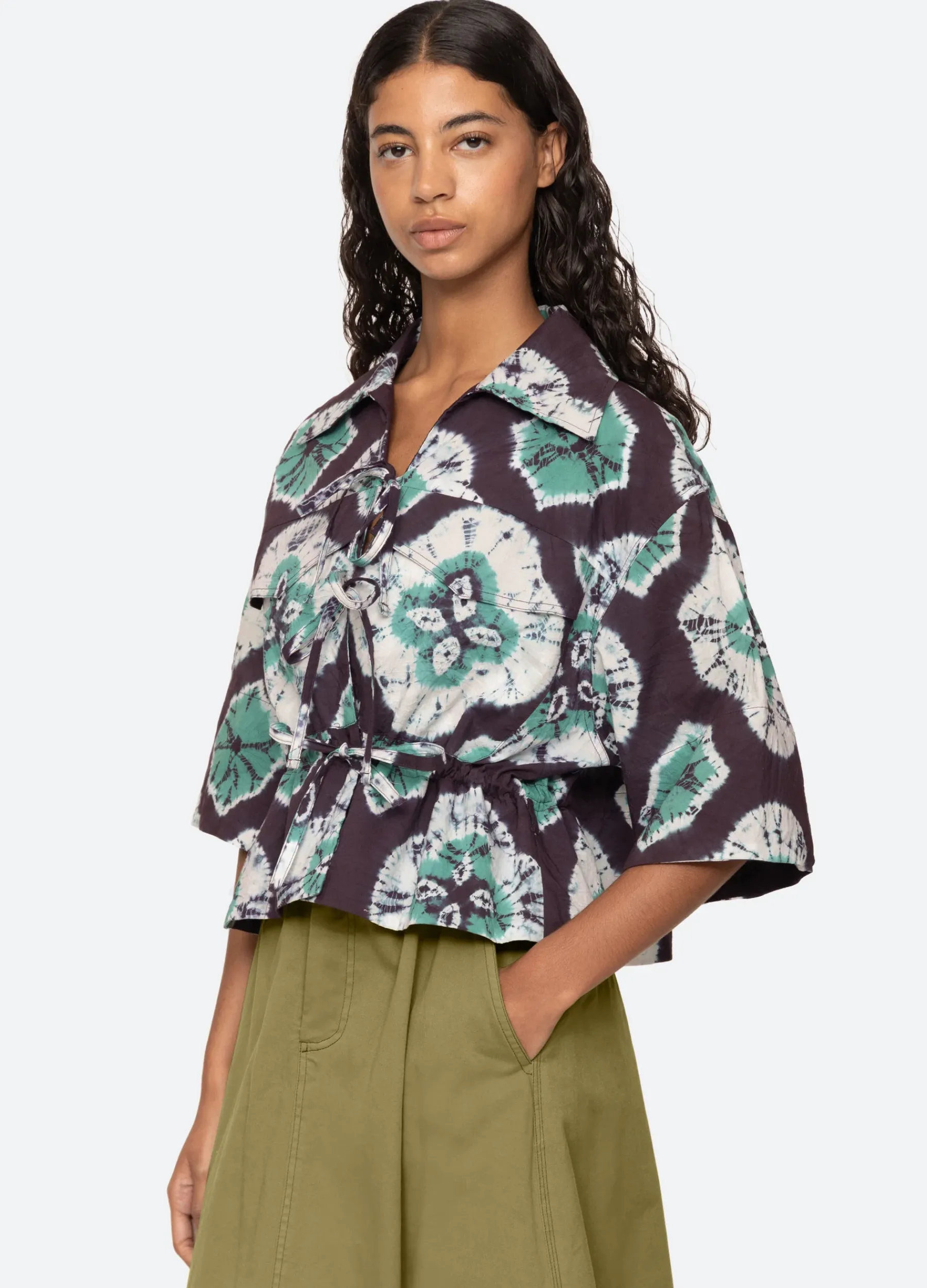 Sea New York Aveline Top Teal Best