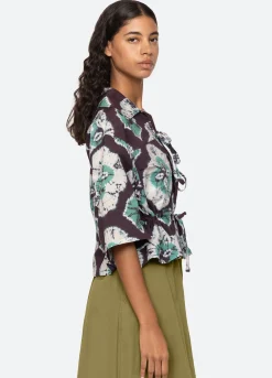 Sea New York Aveline Top Teal Best