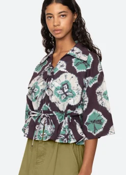 Sea New York Aveline Top Teal Best