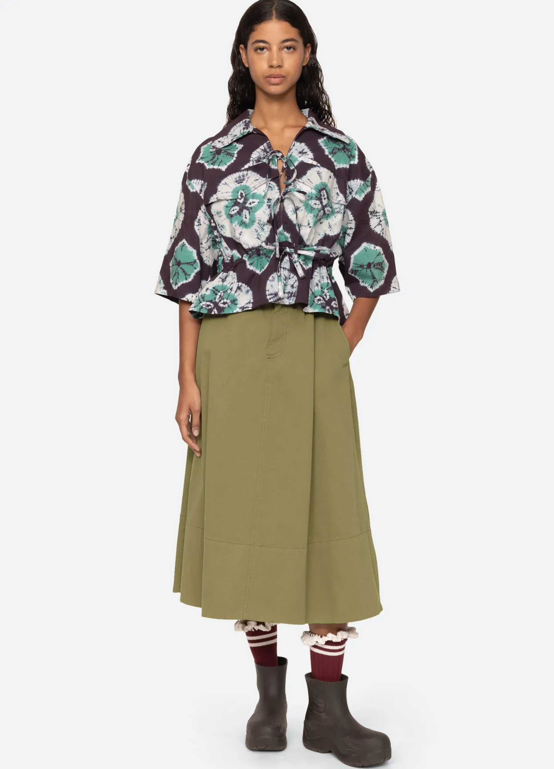 Sea New York Aveline Top Teal Best