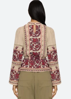 Sea New York Beena L/S Top Taupe Cheap