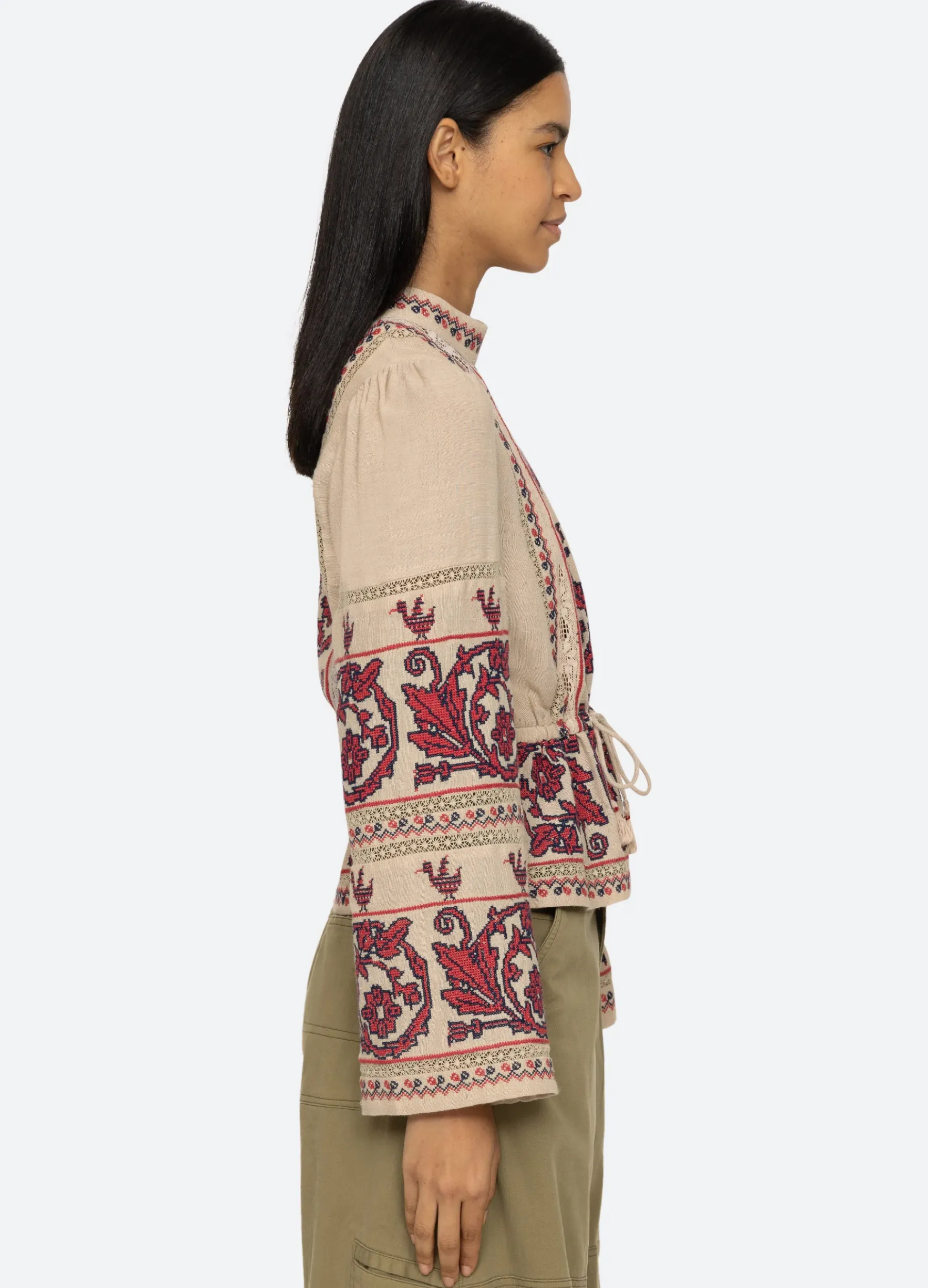 Sea New York Beena L/S Top Taupe Cheap