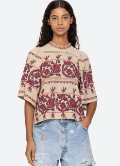 Sea New York Beena Top Taupe Hot