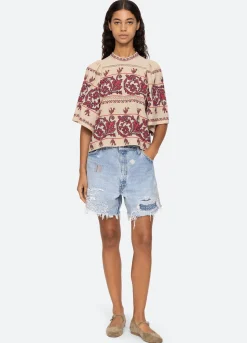 Sea New York Beena Top Taupe Hot