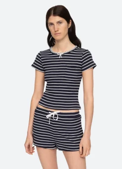 Sea New York Bernadette Short PJ Set Multi Hot