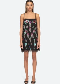 Sea New York Bethany Slip Dress Multi Sale