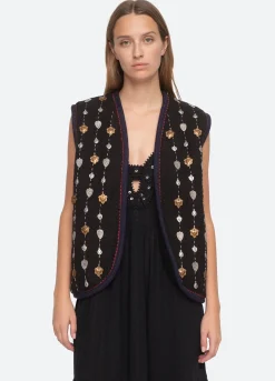 Sea New York Betina Vest Black Hot