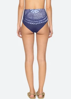 Sea New York Blythe Bikini Bottom Blue Discount