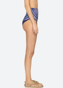 Sea New York Blythe Bikini Bottom Blue Discount