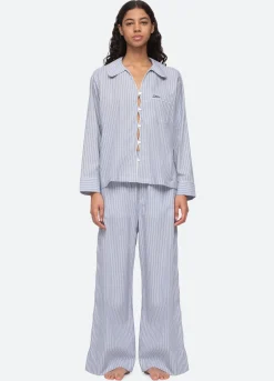 Sea New York Bree PJ Set Blue Shop
