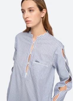 Sea New York Bree PJ Tunic Blue Fashion