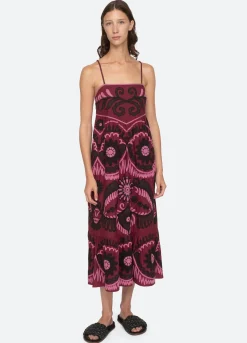 Sea New York Charlough Dress Magenta Fashion