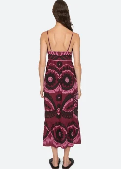 Sea New York Charlough Dress Magenta Fashion