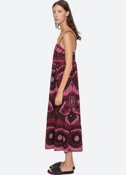 Sea New York Charlough Dress Magenta Fashion