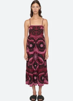 Sea New York Charlough Dress Magenta Fashion