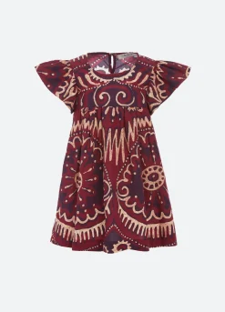 Sea New York Charlough Kids Dress Magenta Fashion