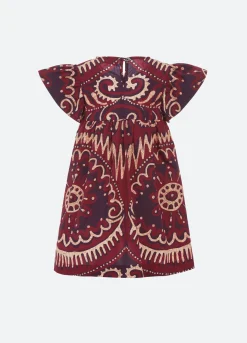 Sea New York Charlough Kids Dress Magenta Fashion