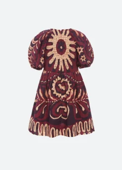 Sea New York Charlough Kids S/S Dress Magenta Clearance