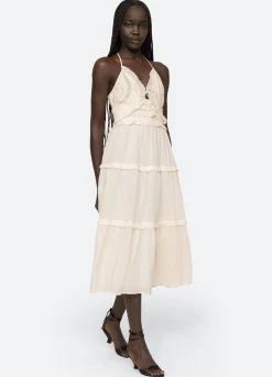 Sea New York Cole Dress Cream Outlet