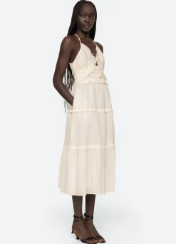 Sea New York Cole Dress Cream Outlet