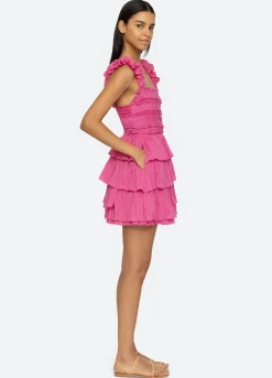 Sea New York Cole Tiered Dress Cheap