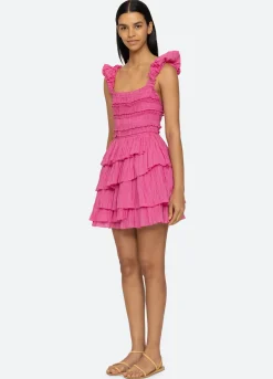 Sea New York Cole Tiered Dress Cheap
