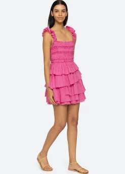 Sea New York Cole Tiered Dress Cheap
