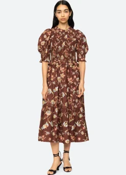 Sea New York Cordelia Smocked Dress Multi Fashion