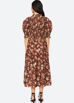 Sea New York Cordelia Smocked Dress Multi Fashion