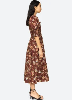 Sea New York Cordelia Smocked Dress Multi Fashion