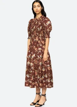 Sea New York Cordelia Smocked Dress Multi Fashion