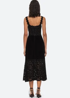 Sea New York Dana Dress Black Shop