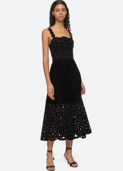 Sea New York Dana Dress Black Shop