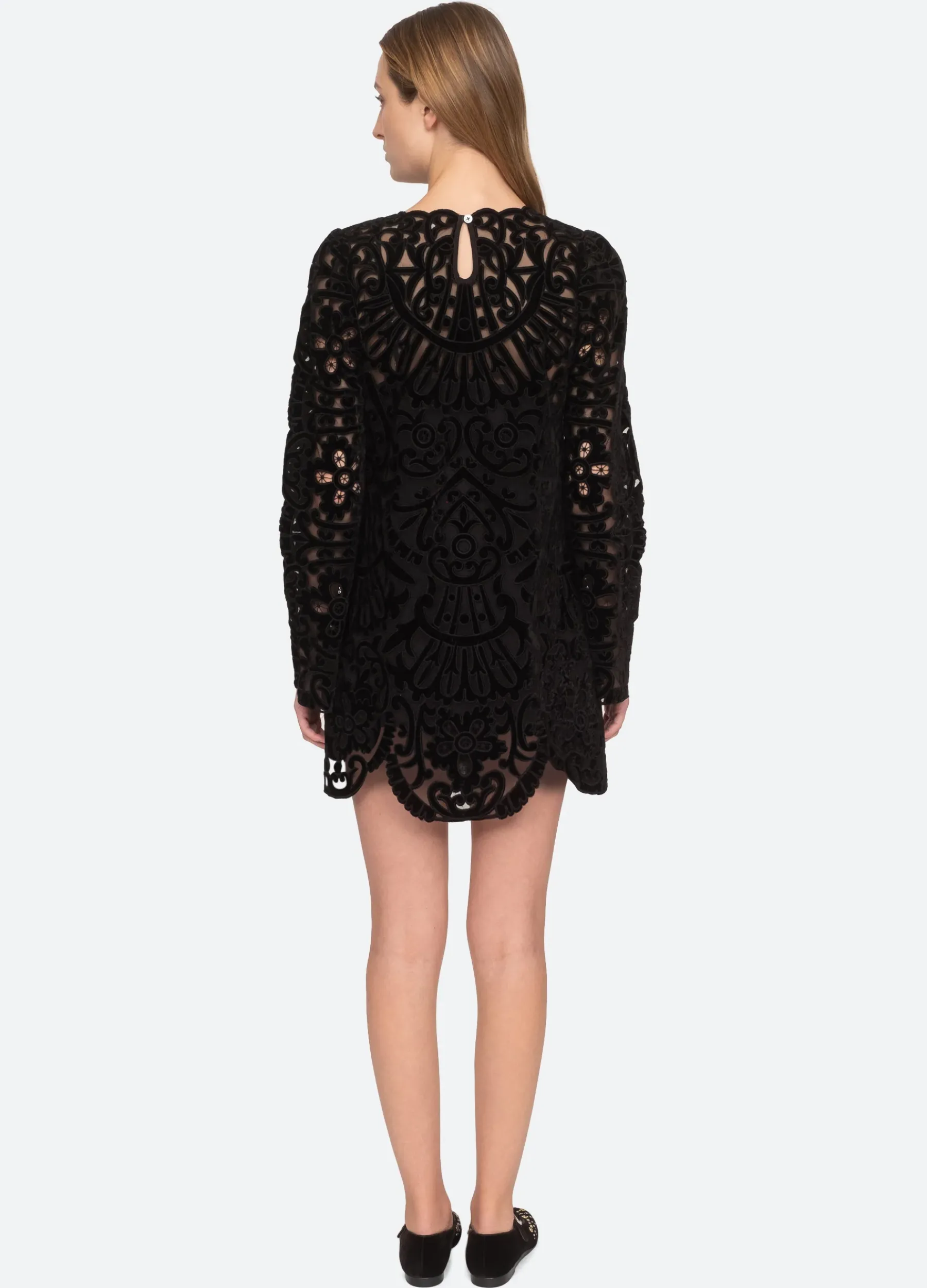 Sea New York Dana L/S Dress Black Shop