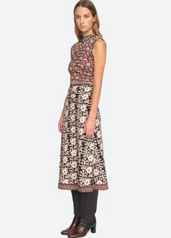 Sea New York Danae Dress Red Flash Sale