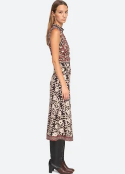 Sea New York Danae Dress Red Flash Sale