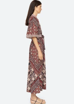 Sea New York Danae S/S Dress Red Fashion