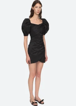 Sea New York Diana S/S Dress Black Cheap