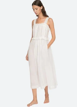 Sea New York Elysse Midi Nightgown White Cheap