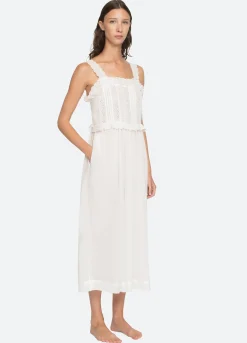 Sea New York Elysse Midi Nightgown White Cheap