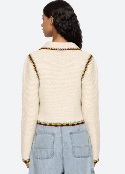 Sea New York Evan Sweater Cream Hot