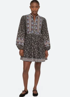 Sea New York Everly L/S Dress Black Sale