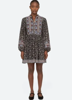 Sea New York Everly L/S Dress Black Sale